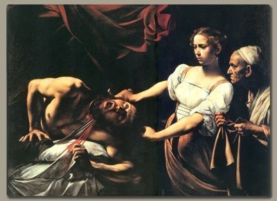 Giuditta e Oloferne - Tela cm. 145x195