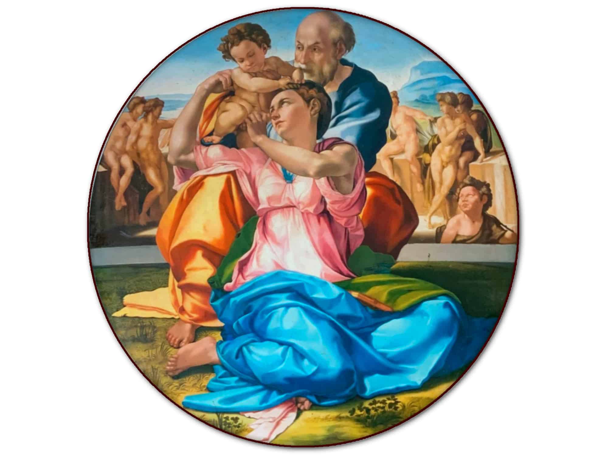 038 Tondo Doni tavola