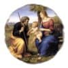 Raffaello Sanzio Sacra Famiglia con Palma