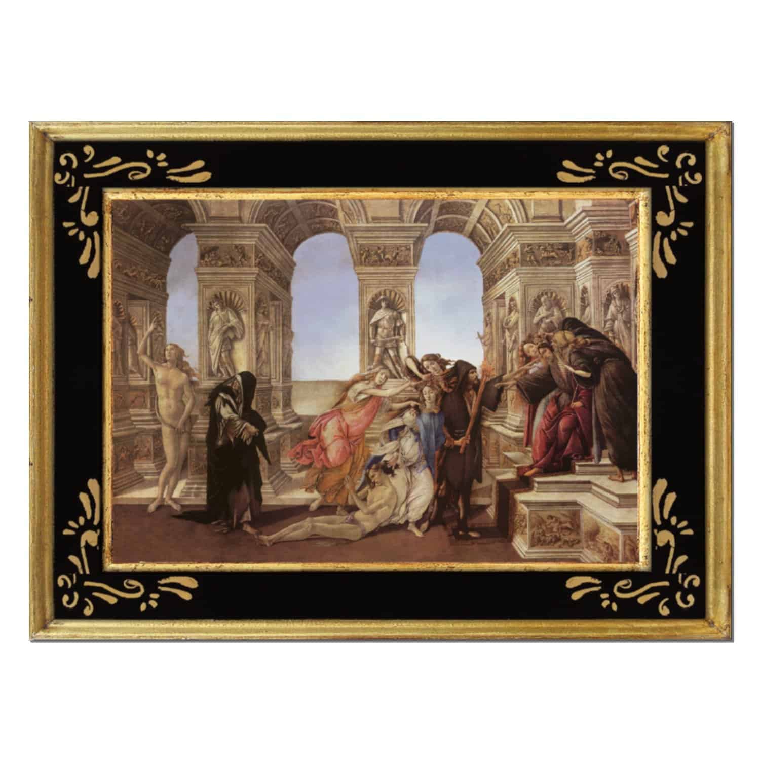 1071 Botticelli Calunnia con cornice