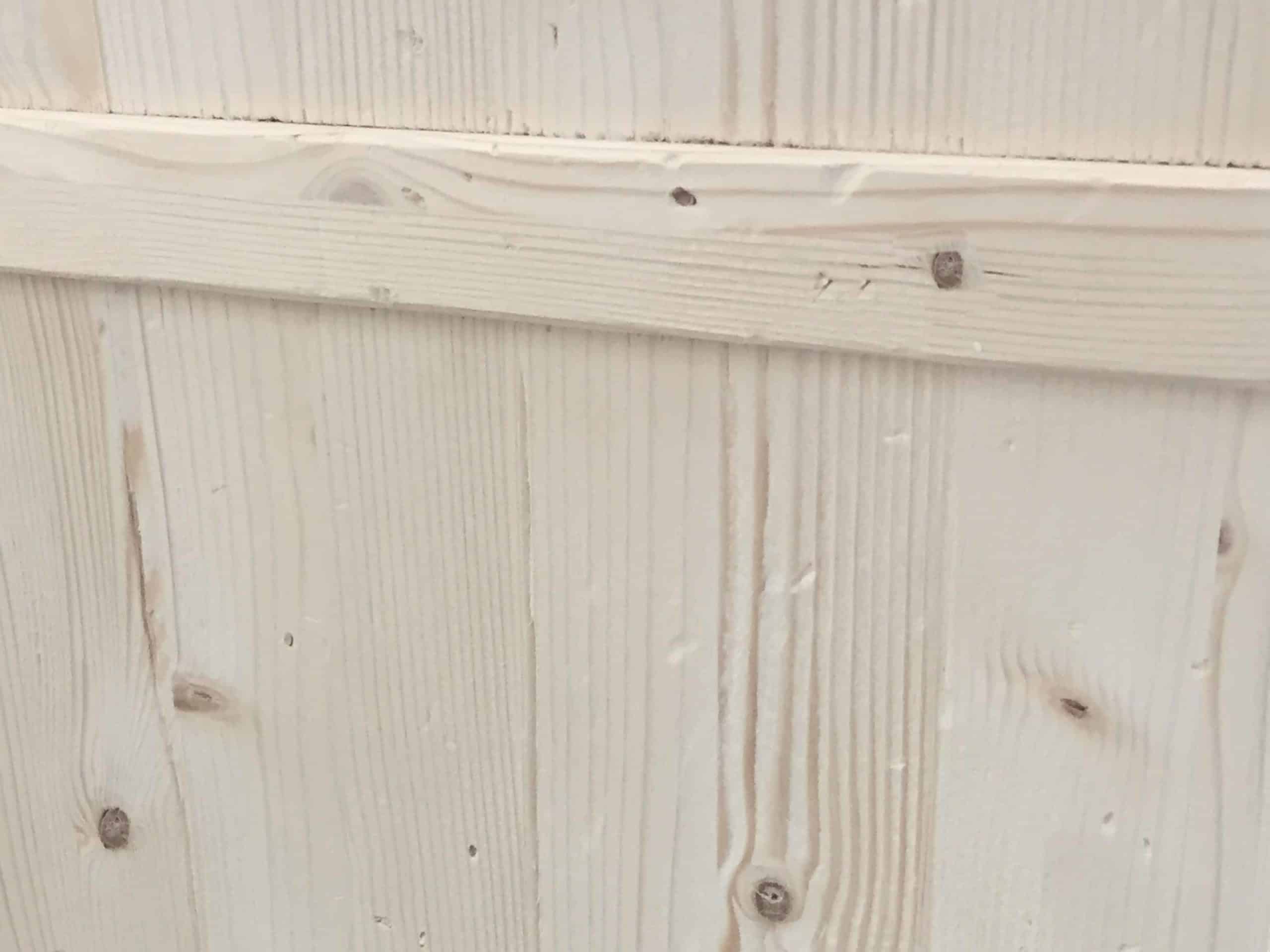 Retro tavola con traverse