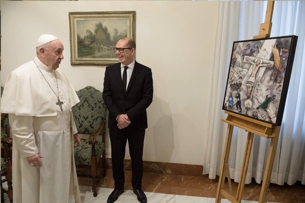 Chagall "comes back" for Francis Pope