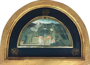 Belveder con Pitti lunetta