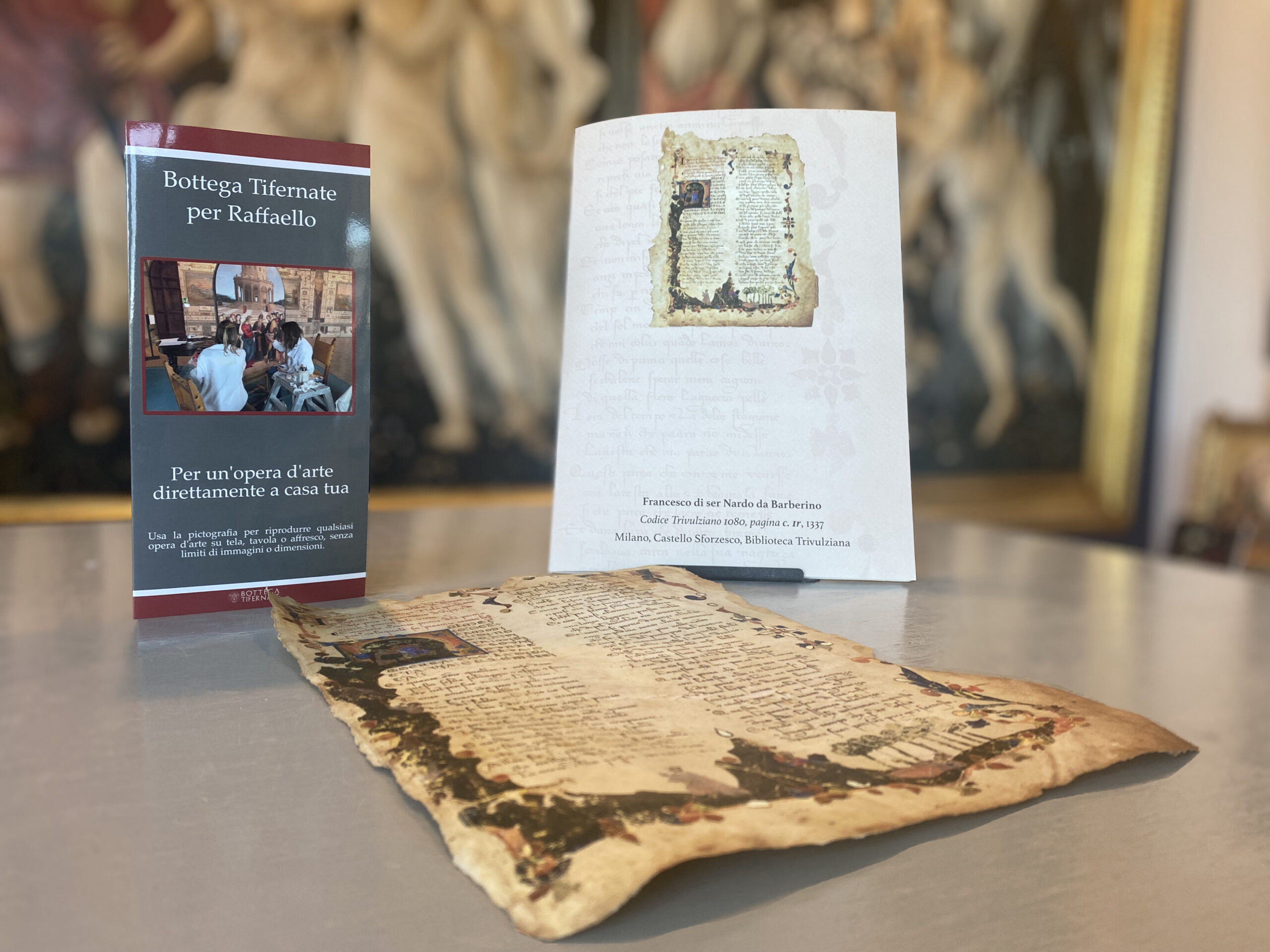 Pergamena e depliant