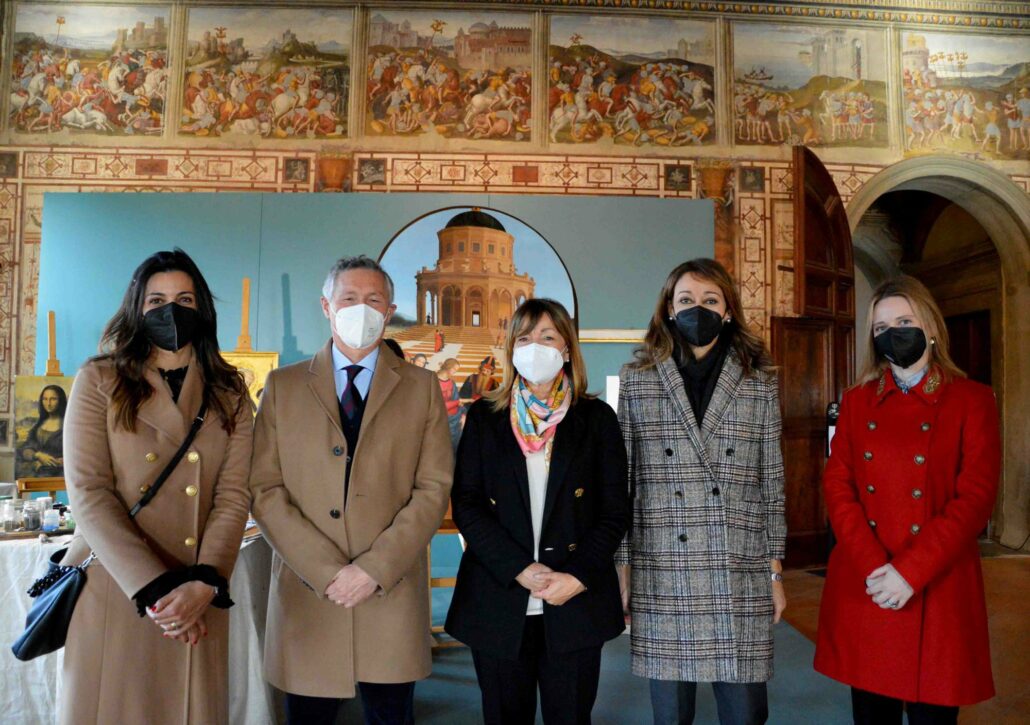 Donatella Tesei e Paola Agabiti in visita alla mostra “Raffaello Giovane”